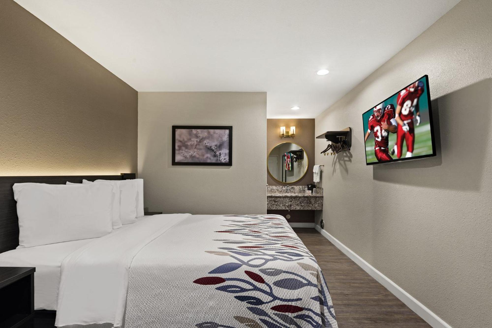 Red Roof Inn Carson - Wilmington, Ca Лос-Анджелес Экстерьер фото
