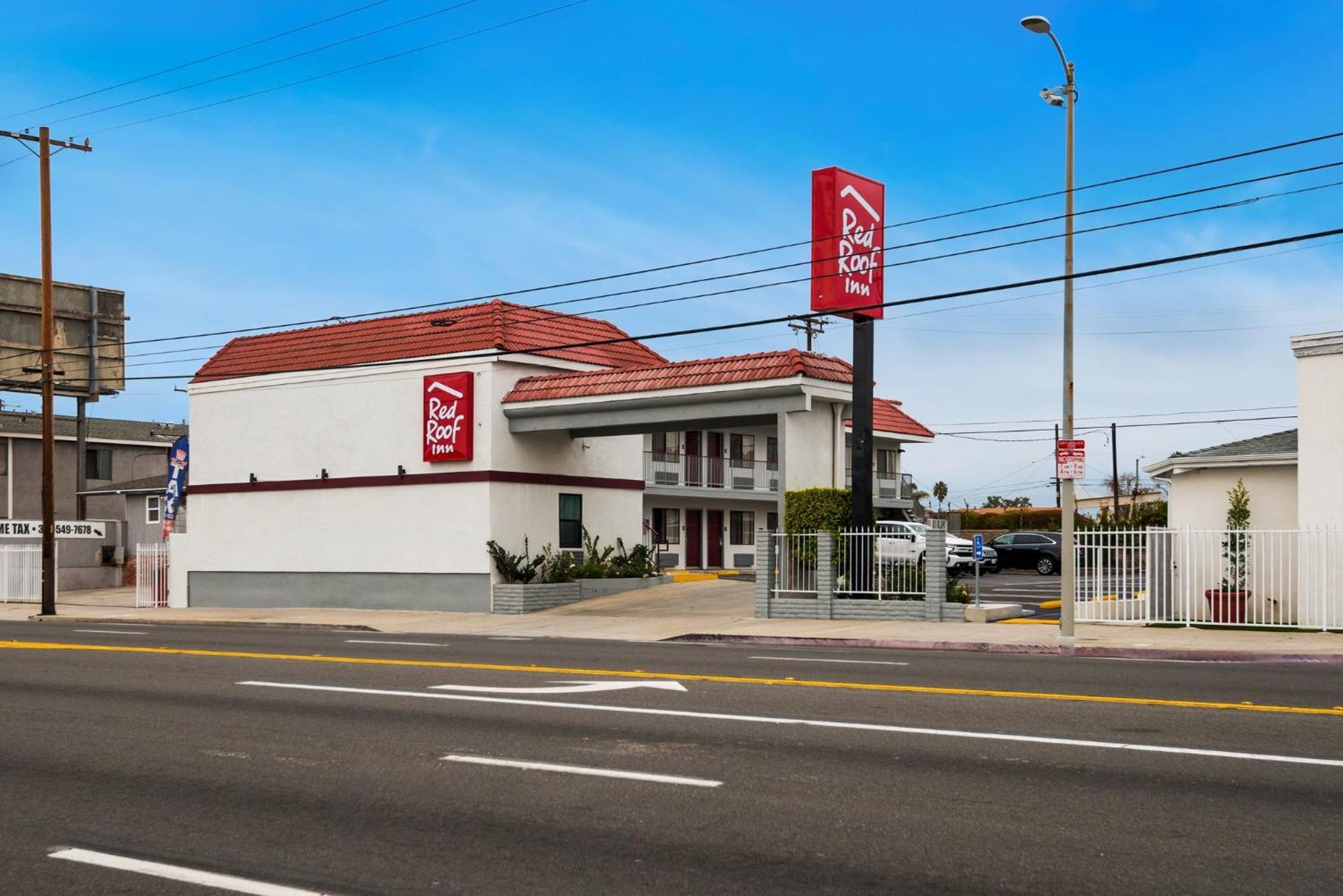 Red Roof Inn Carson - Wilmington, Ca Лос-Анджелес Экстерьер фото