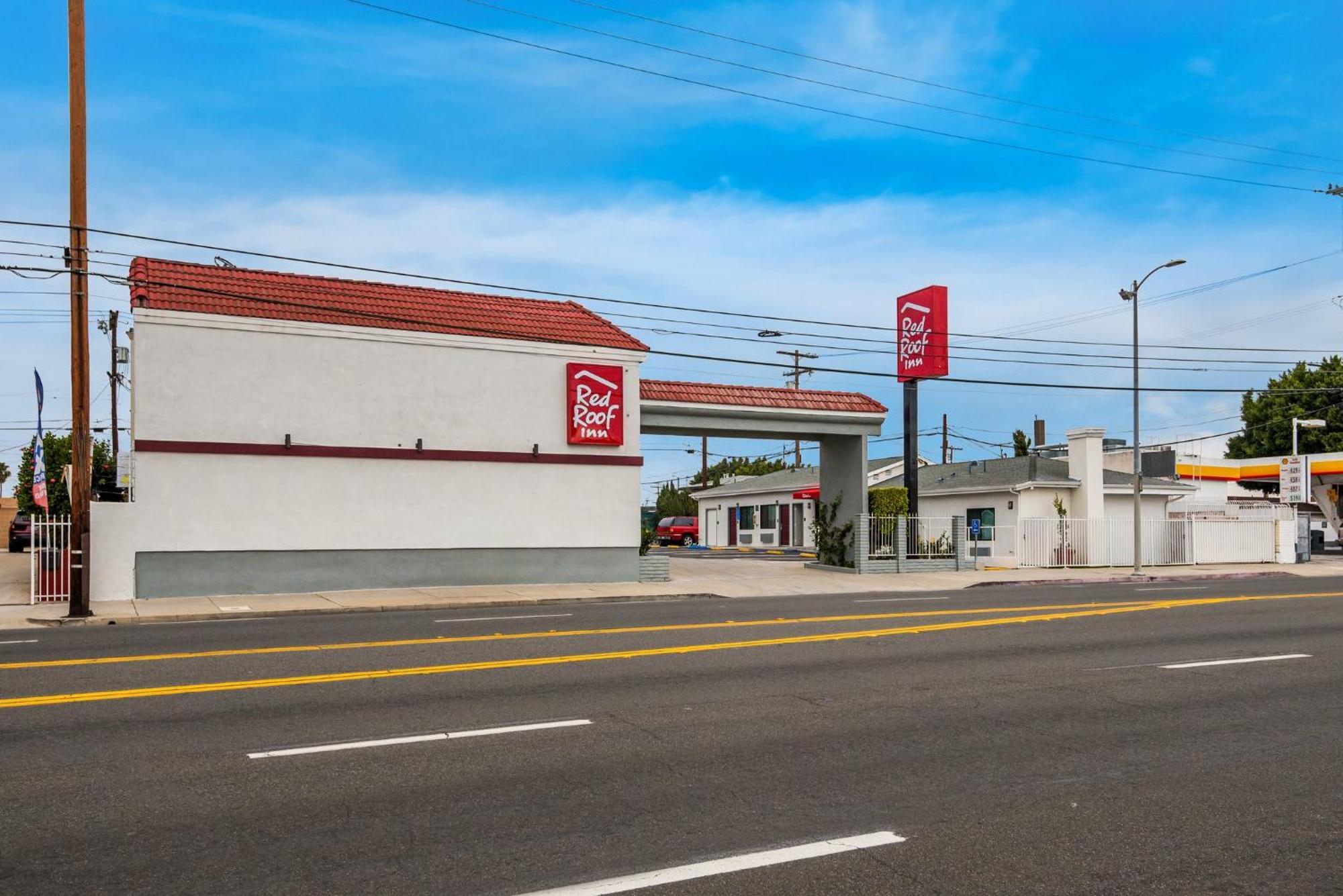Red Roof Inn Carson - Wilmington, Ca Лос-Анджелес Экстерьер фото