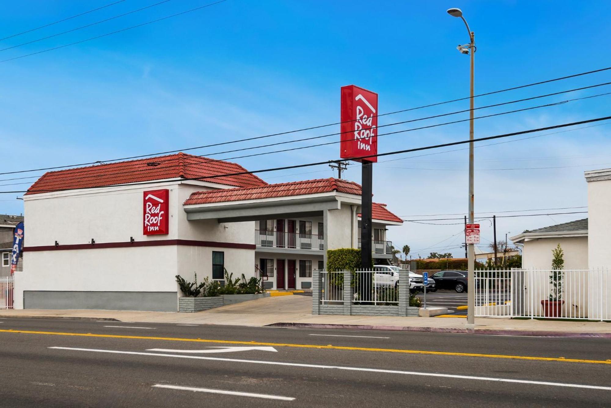 Red Roof Inn Carson - Wilmington, Ca Лос-Анджелес Экстерьер фото